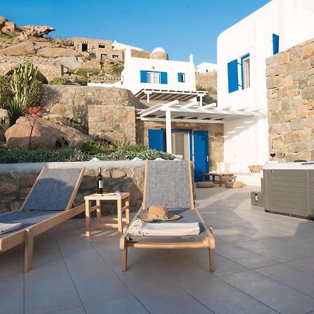 Gorgeous Studio In Cycladic Architecture Overlooking The Aegean Apartamento Houlakia  Exterior foto