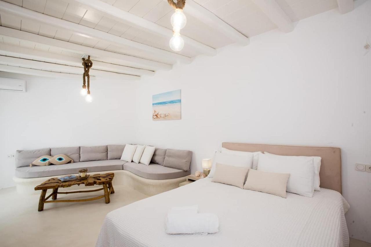Gorgeous Studio In Cycladic Architecture Overlooking The Aegean Apartamento Houlakia  Exterior foto
